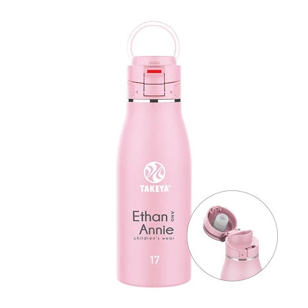 17 Oz. Takeya Traveler Bottle - Blush (Q731622)