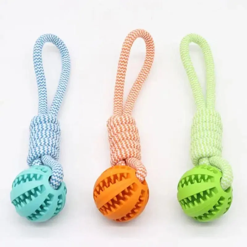 1pcs Dog Toy Pet Puppy Chew Ball Toys