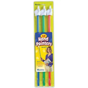 24 Inch Hand Pointers Set Of 3 (Pack of 2)