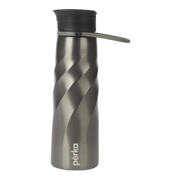 34 Oz./1L Perka® Tristan Stainless Steel Sport Bottle (Q793022)