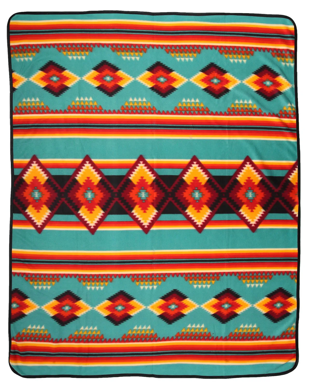 60" X 80" Fleece Lodge Blanket #34