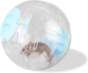 Andiker Hamster Ball, 5.52in Transparent Exercise Ball with Breathable Holes for Small Animals to Keep Fit or Do More Sports
