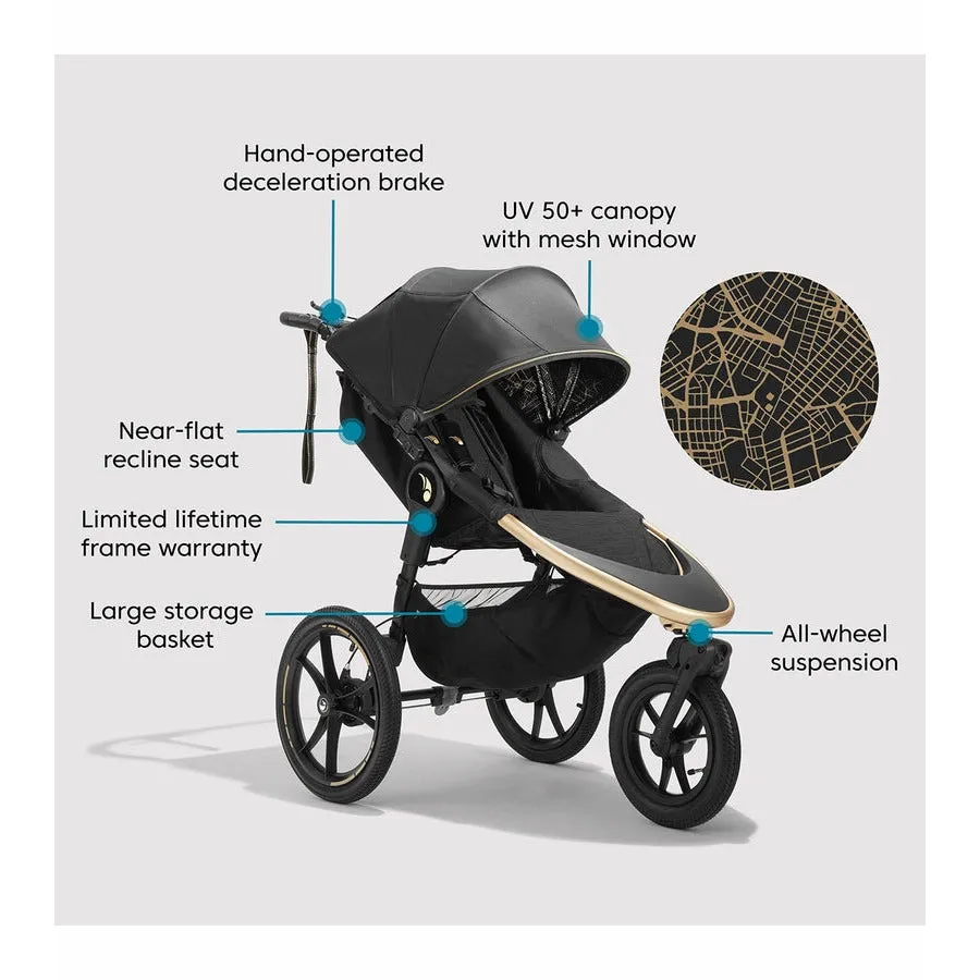 Baby Jogger Summit x Robin Arzón Jogging Stroller - City Royalty (Limited Edition)