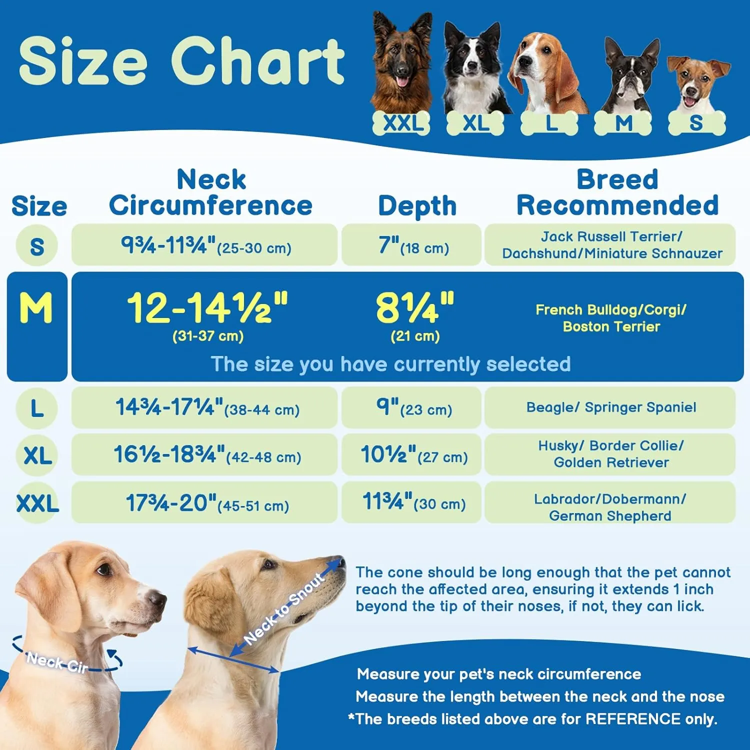 BARKLESS Soft Dog Cone, Soft Cone for Dogs to Stop Licking Biting Wounds, Breathable Surgical E Collar for After Surgery, Adjustable Elizabethan Collar for Neuter Incision Care