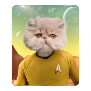CAPTAIN QUIRK - FLEECE SHERPA BLANKET