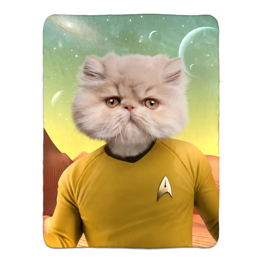 CAPTAIN QUIRK - FLEECE SHERPA BLANKET