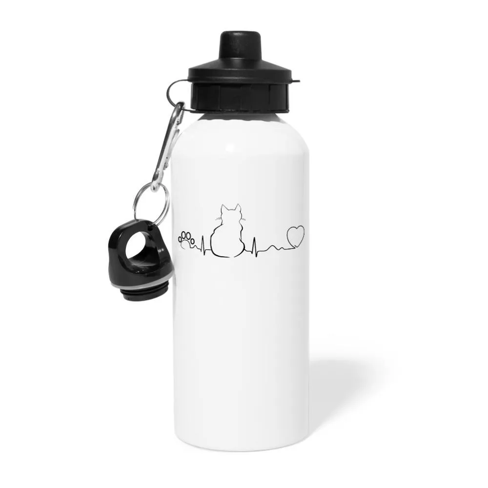 Cat Pulse 20oz Water Bottle