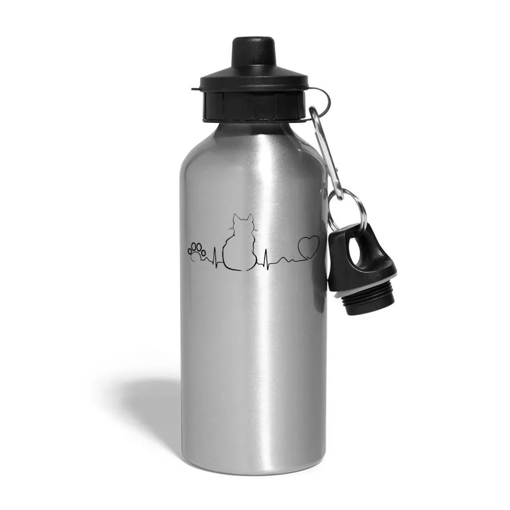 Cat Pulse 20oz Water Bottle