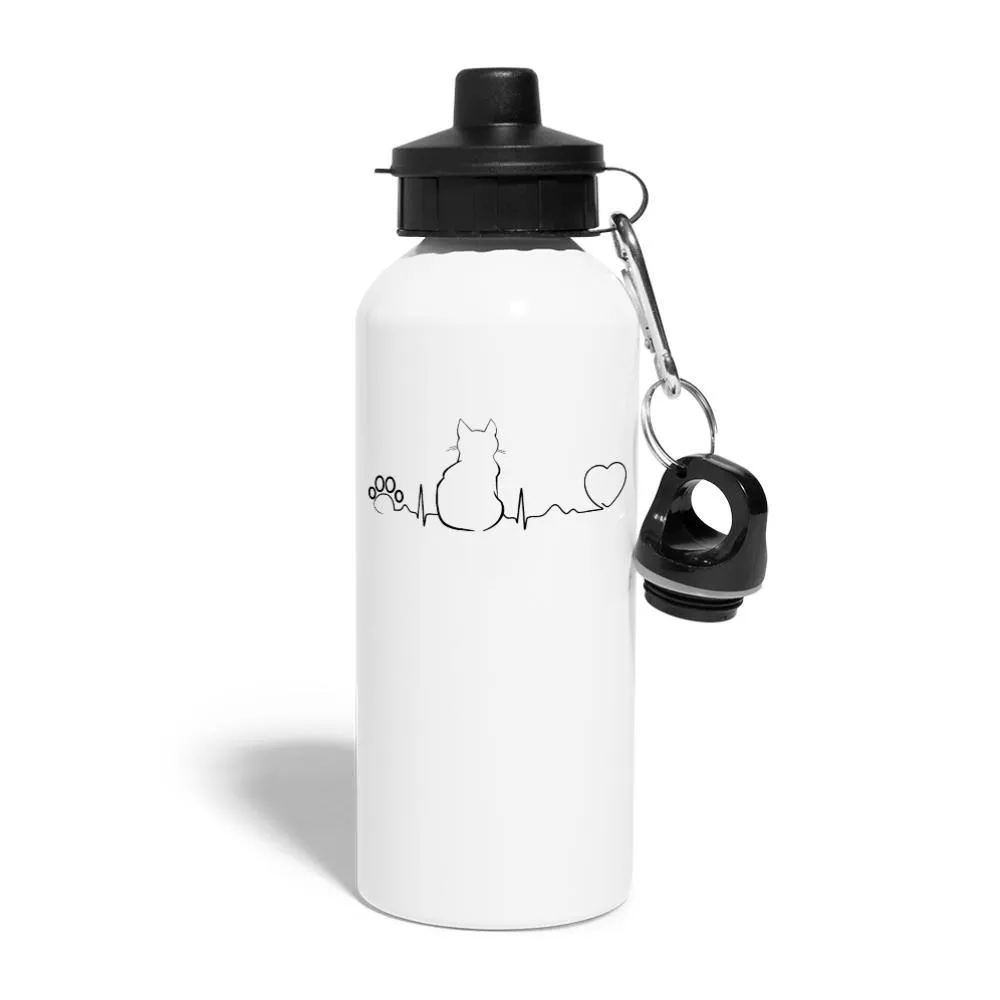 Cat Pulse 20oz Water Bottle