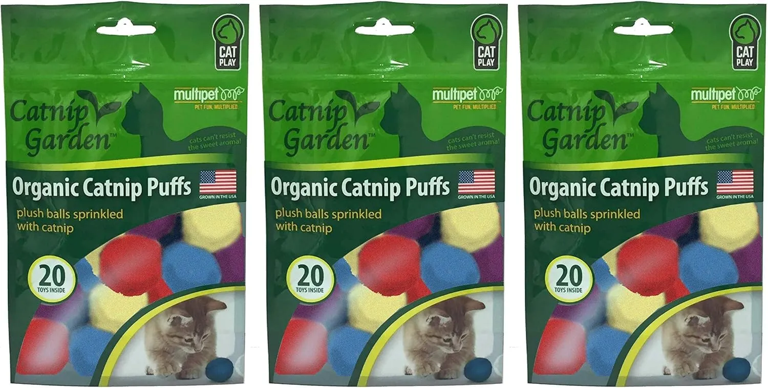 CATNIP PUFFS ORG 20PK