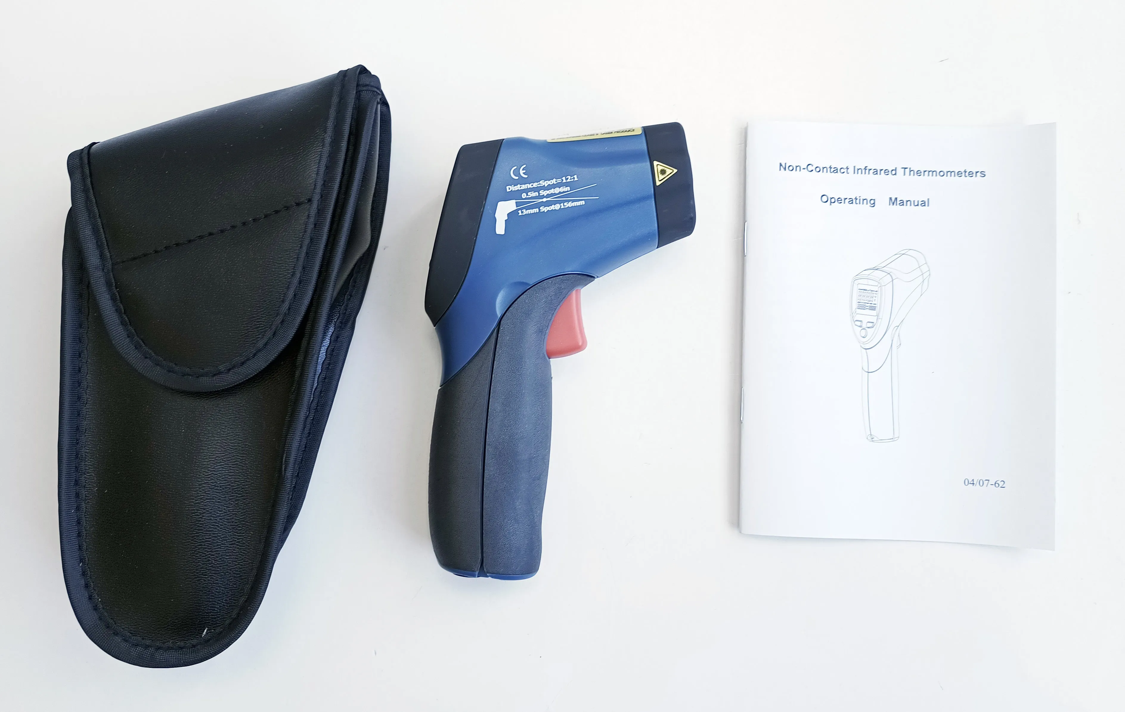 CEM DT-8862 Professional 12:1 IR Dual Laser Thermometer up to 1202 deg F 650 deg C