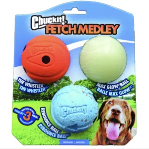 Chuckit! Fetch Medley 1 - Medium (3 pack)