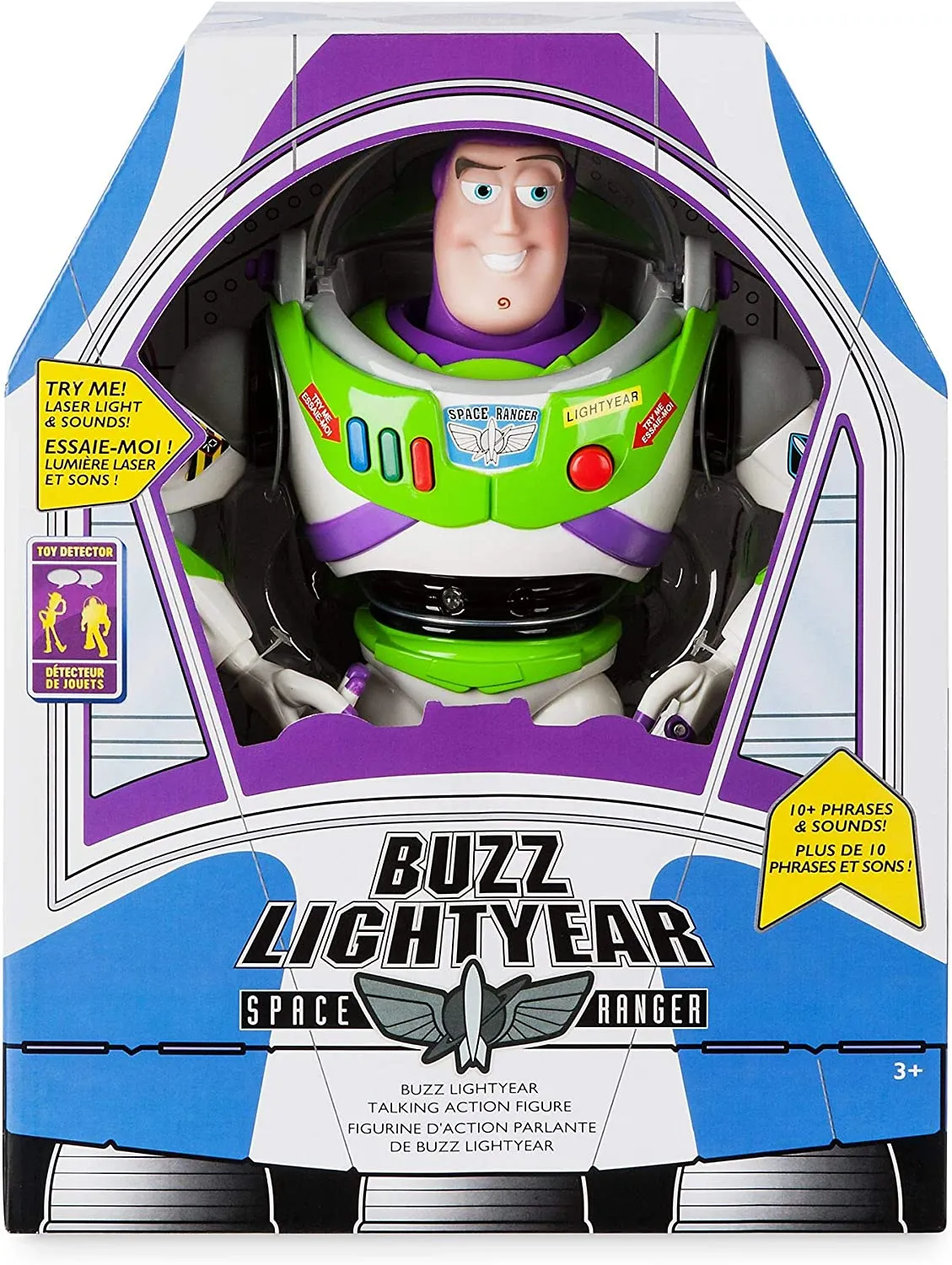 Disney Buzz Lightyear Interactive Talking Action Figure – 12''