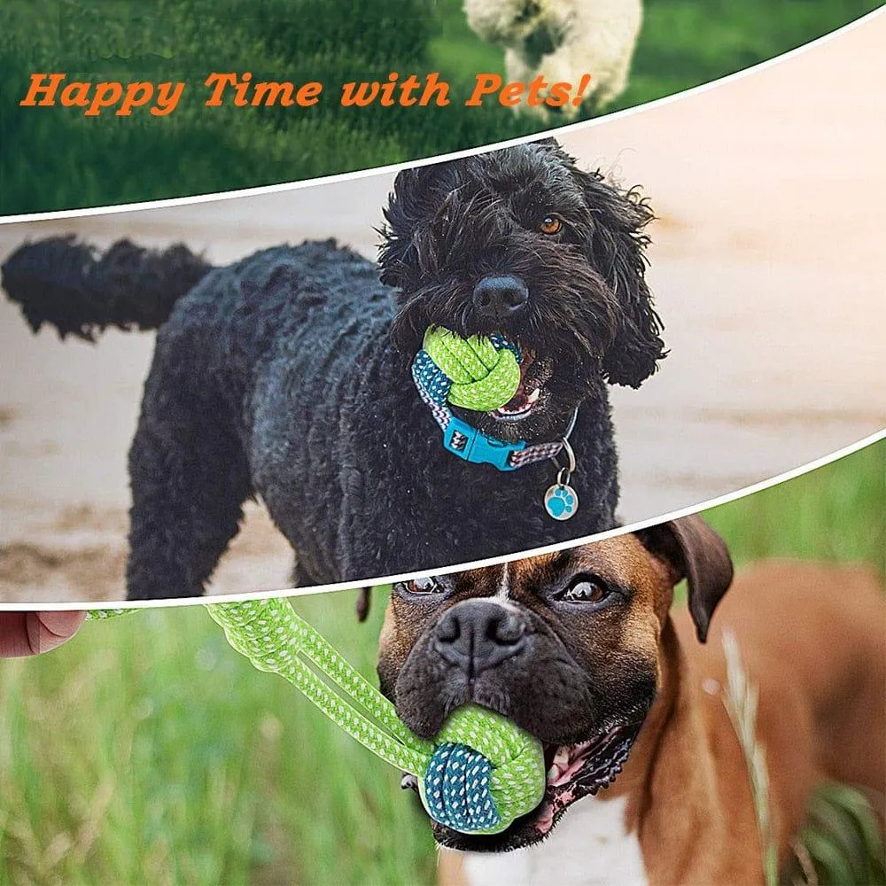 Dog Toy Rope Ball