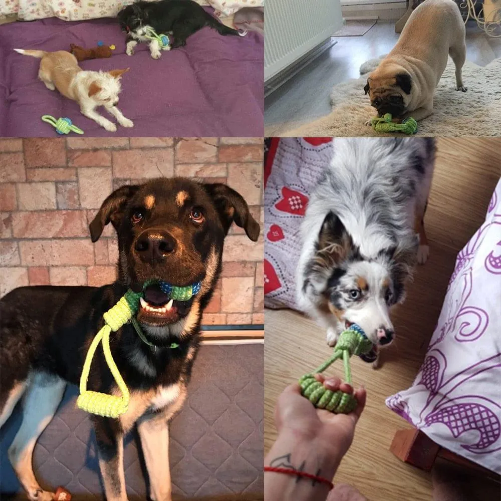 Dog Toy Rope Ball