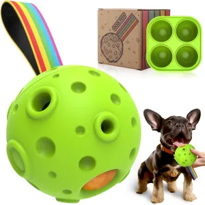 Dog Toys Dog Ball Toy,Durable Tough Interactive Dog Toys for Medium Large Aggressive Chewers,Freezable Fillable Treat Toys,Rubber Outdoor Dog Toys to Keep them Busy,Dog Gifts for Birthday Christmas