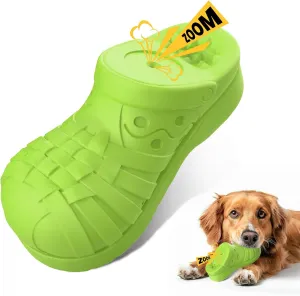Dog Toys for Aggressive Chewers, Indestructible Dog Toys for Large Dogs, Dog Toy to Keep Them Busy,Tough Natural Rubber Interactive Dog Chew Toy with Bleef Flavor