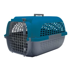 Dogit Voyageur Dog Carrier - Dark Blue/Charcoal - Small - 48.3 cm L x 32.6 cm W x 28 cm H (19 in x 12.8 in x 11 in)