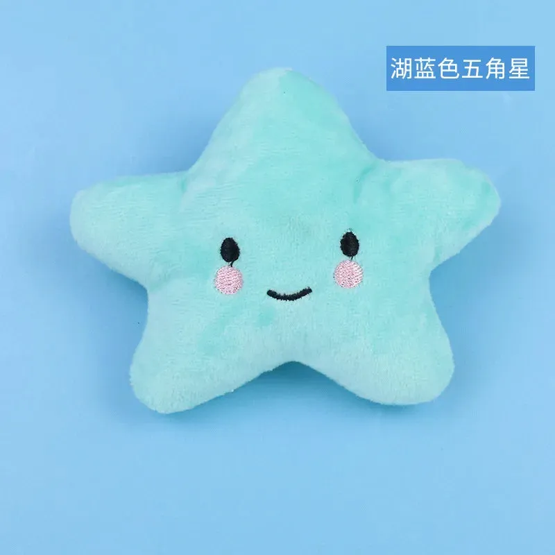 Durable, Cute Squeaky Puppy Teething Toys
or
Natural Cotton Rope Chew Toys