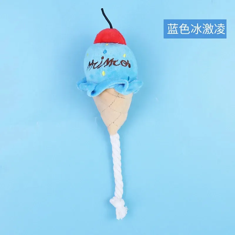 Durable, Cute Squeaky Puppy Teething Toys
or
Natural Cotton Rope Chew Toys