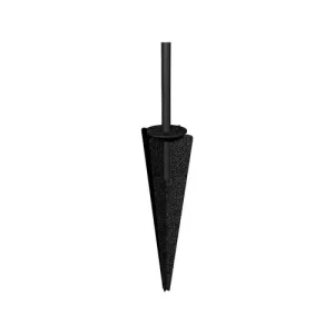 Fencing Peak 350mm Black No-Dig Fencing Fence Post Spike