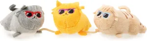 Fuzzyard Crinkle Plush Cat Toy with String and Catnip Inside (Cool Cats)