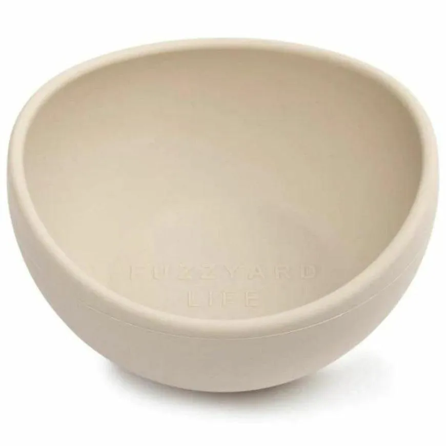 FuzzYard Life - Silicone Bowl - Sandstone