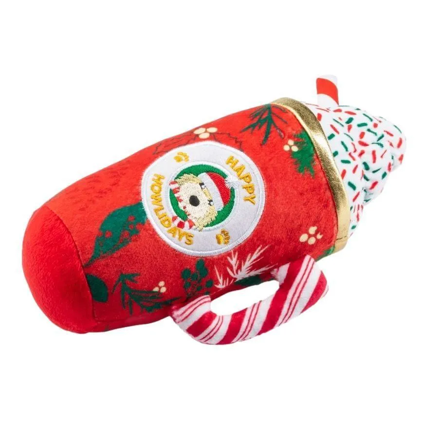 Howliday Cheer Mug Christmas Dog Toy