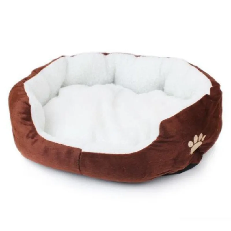 Kazzie Plush Cat Bed Filled With PP Cotton 19.68" x 15.74"
