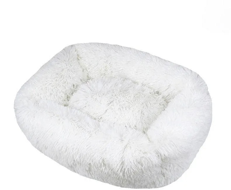 Luxury Dog Bed Square Dog Beds Long Plush Dog Mat Beds