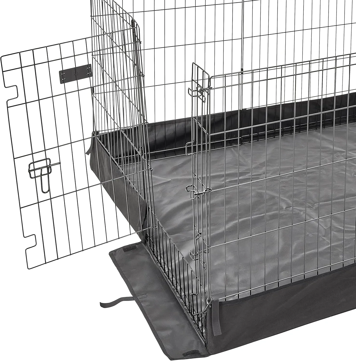 MidWest Homes for Pets Square Exercise Pen Fabric Mesh Bottom