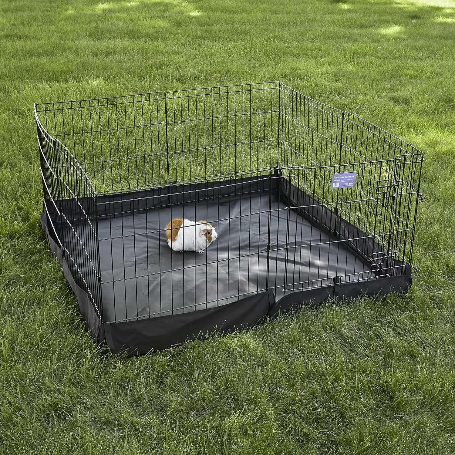 MidWest Homes for Pets Square Exercise Pen Fabric Mesh Bottom