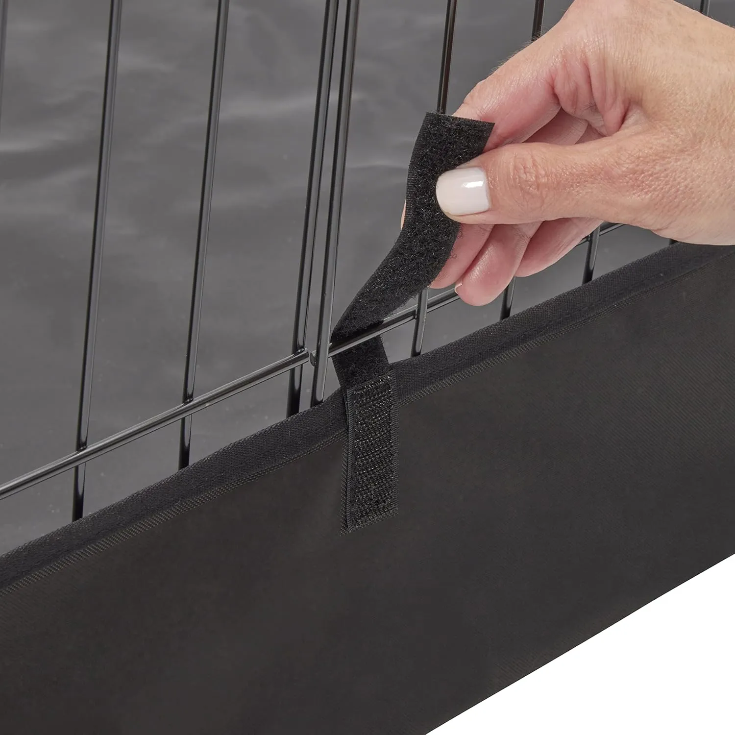 MidWest Homes for Pets Square Exercise Pen Fabric Mesh Bottom