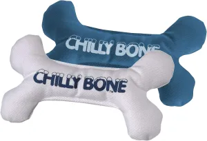 Multipet Chilly Bone Dog Toy - Vanilla-Scented Canvas Freezable Dog Teething Toys - Frozen Dog Toy for Chewing & Playing - Freezable Dog Toy for Dogs (1 Count, 5.5, Random Color Surprise)