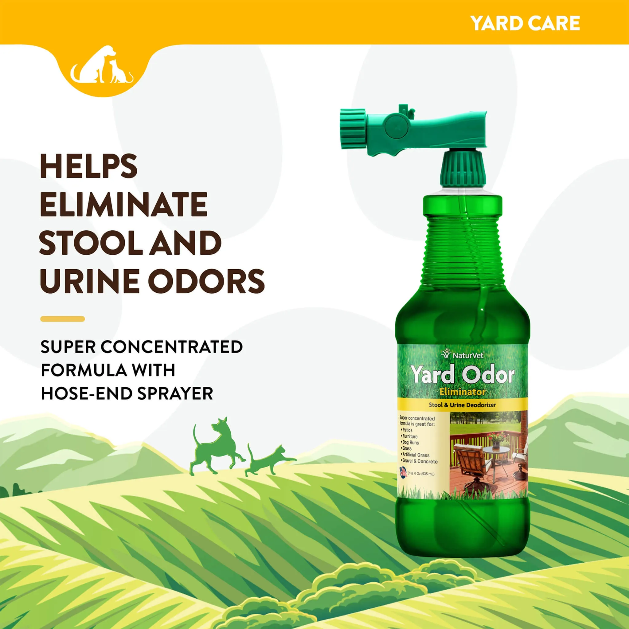 NaturVet Yard Odor Killer