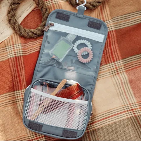 Olli Ella See-Ya Wash Bag- Boardwalk