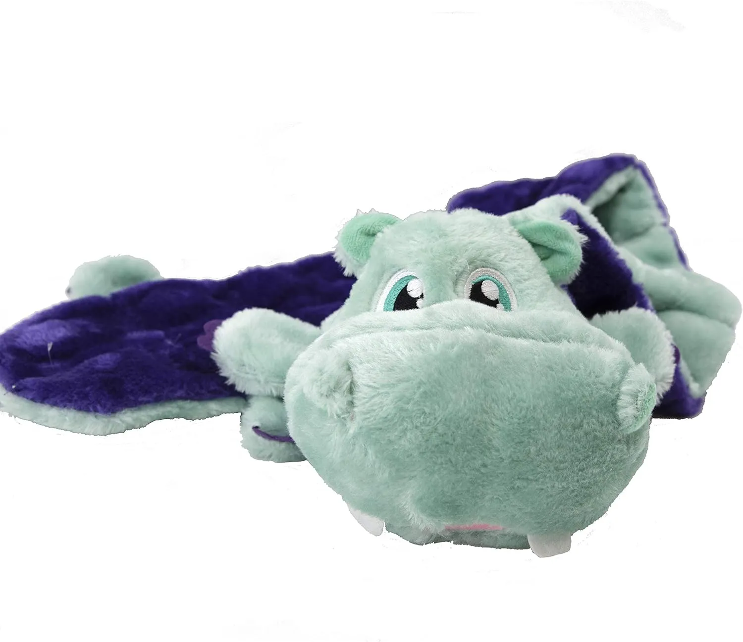 Outward Hound Squeaker Matz Plush Hippo Dog Toy, XL