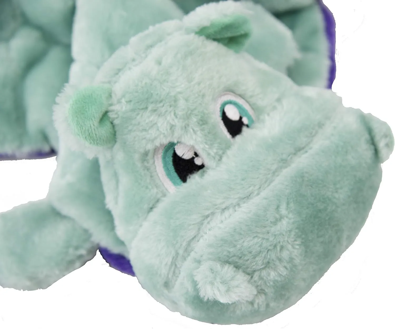 Outward Hound Squeaker Matz Plush Hippo Dog Toy, XL