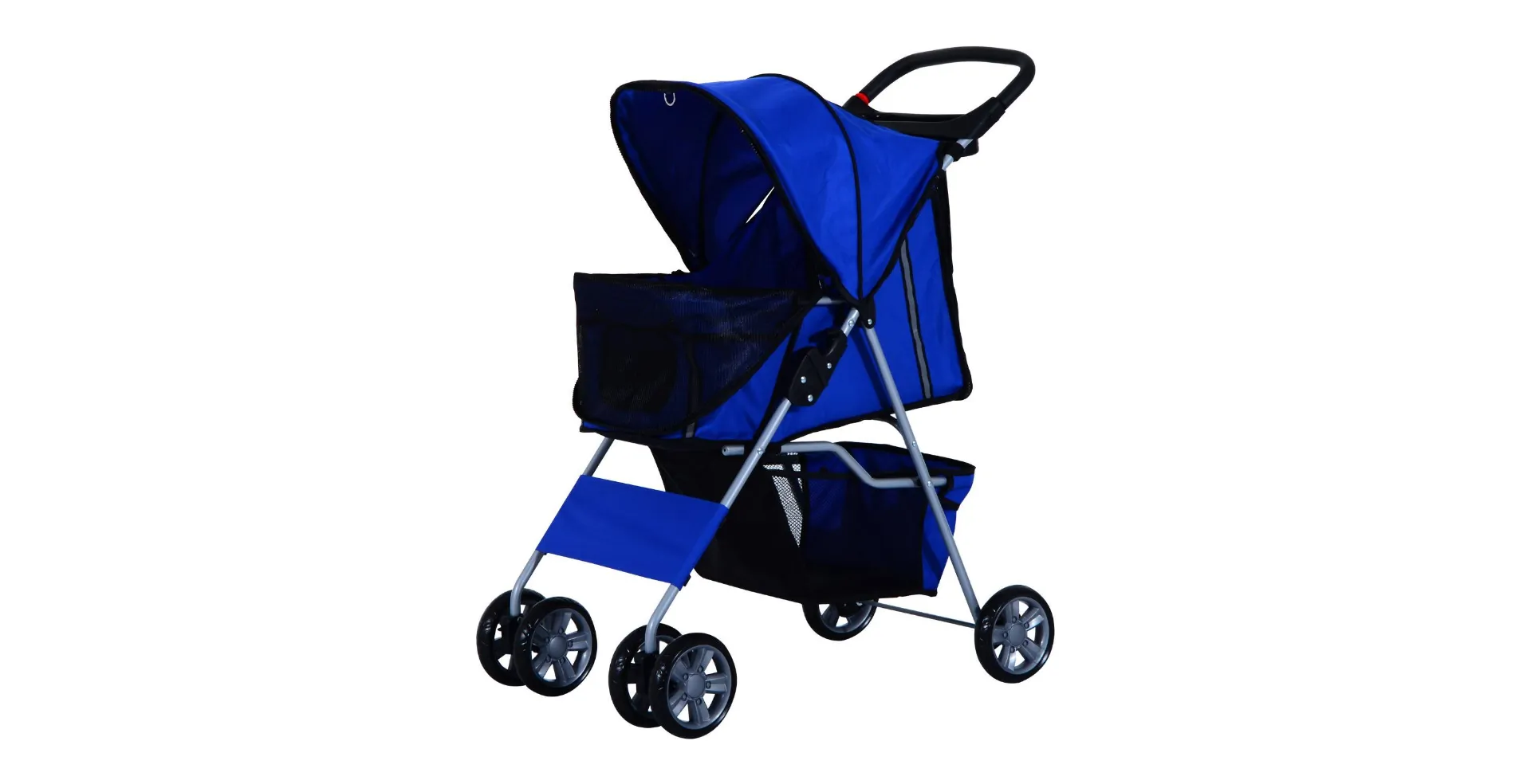 PawHut Pet Stroller D00-058BU 970 x 750 x 450 mm Blue