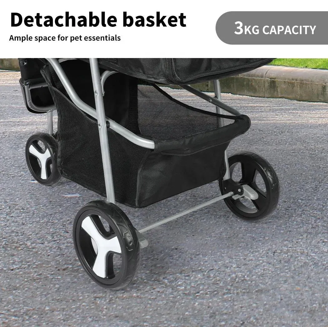 PaWz Large Dog Stroller - 3 Wheels