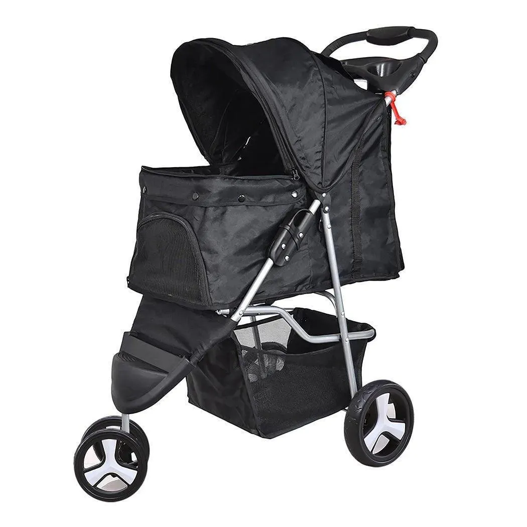 PaWz Large Dog Stroller - 3 Wheels