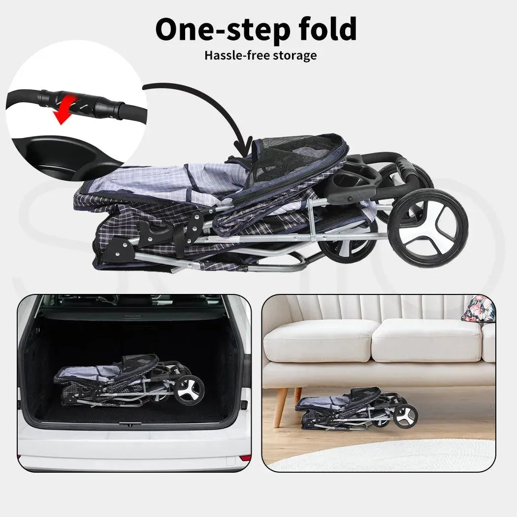 PaWz Large Dog Stroller - 3 Wheels