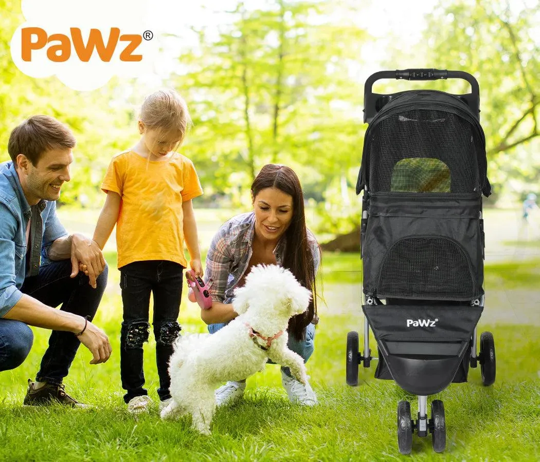 PaWz Large Dog Stroller - 3 Wheels