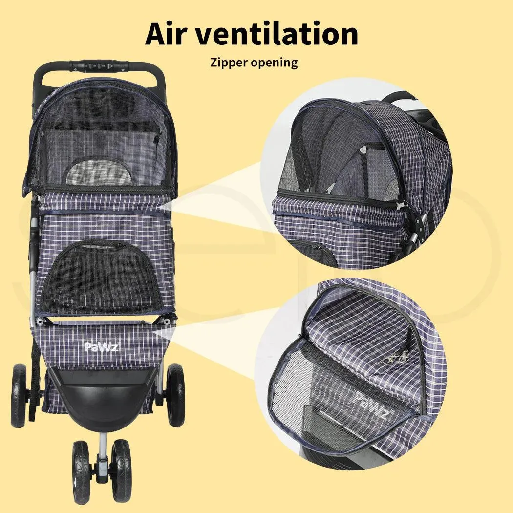 PaWz Large Dog Stroller - 3 Wheels