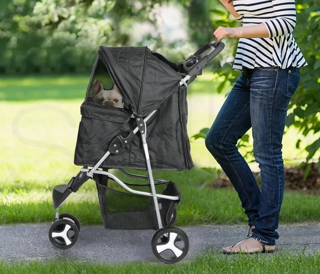 PaWz Large Dog Stroller - 3 Wheels