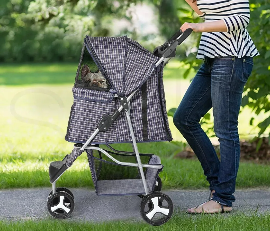 PaWz Large Dog Stroller - 3 Wheels