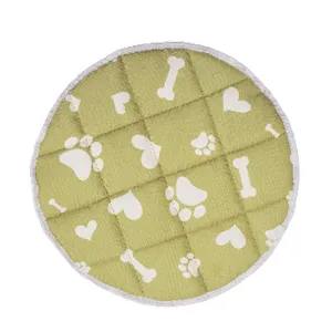 Pet Set Go Paws & Bones Heaven Mat for Cats (Green)