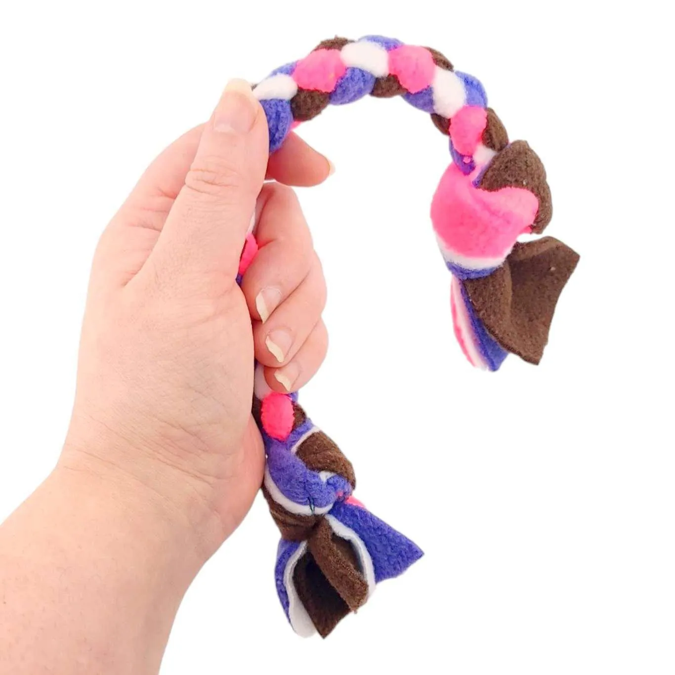Pet Toy - Braided Tug Toy (Asst Color Combos) by Superb Snuffles