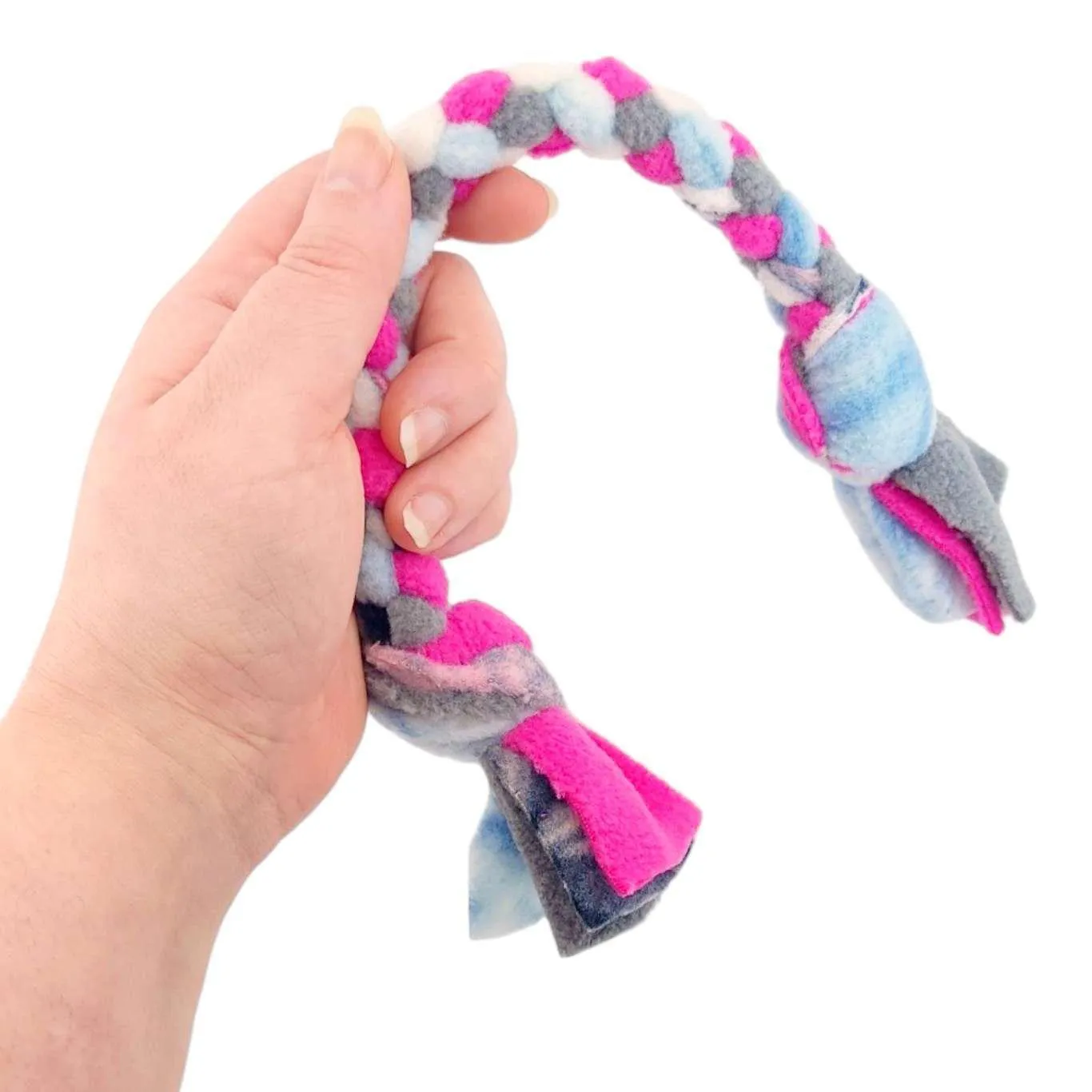 Pet Toy - Braided Tug Toy (Asst Color Combos) by Superb Snuffles