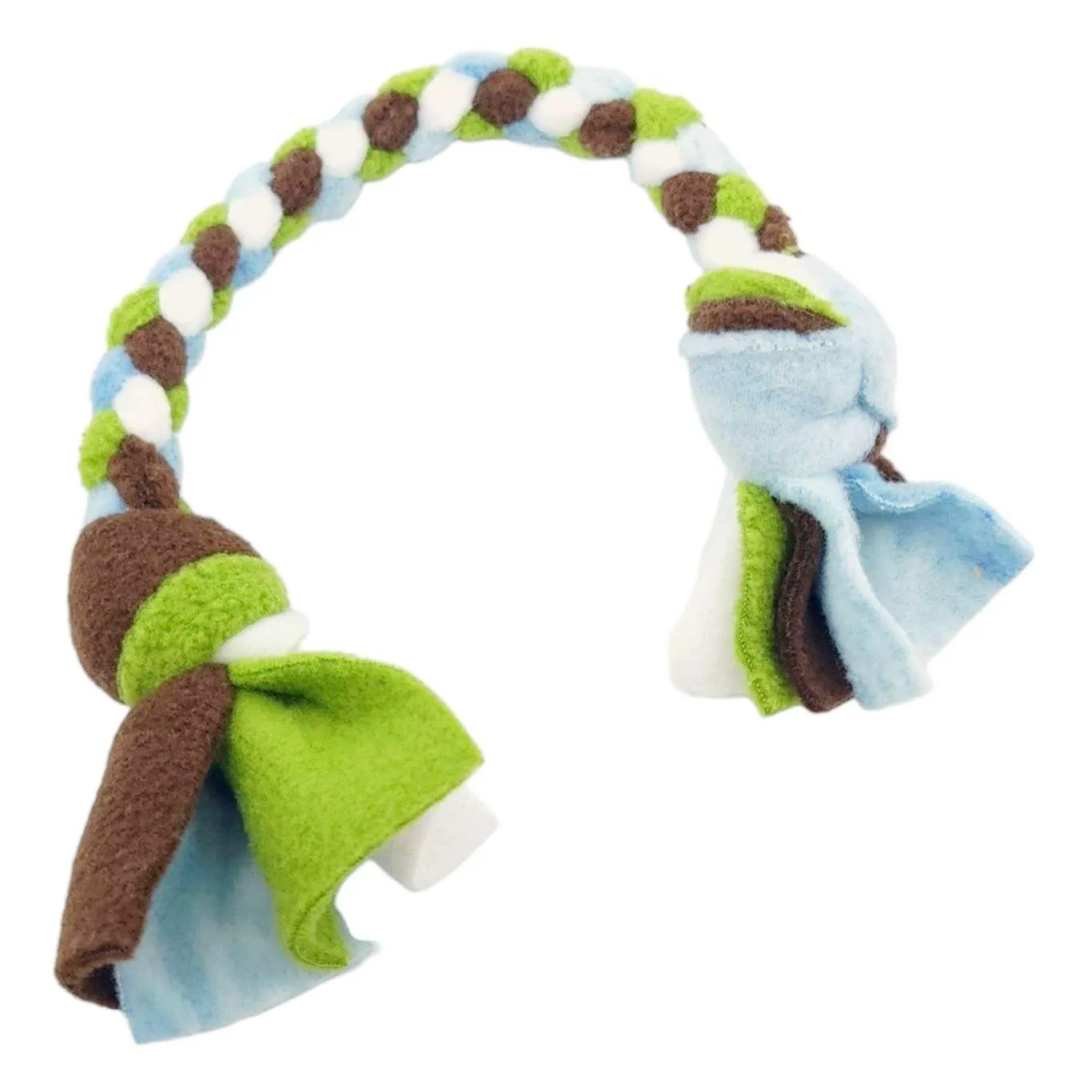 Pet Toy - Braided Tug Toy (Asst Color Combos) by Superb Snuffles